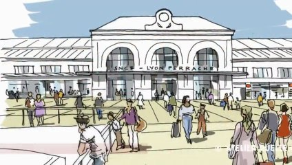 Perrache : le projet de réaménagement en avant-première