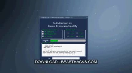 Générateur de code premium Spotify | July 2013 Update (téléchargement gratuit)