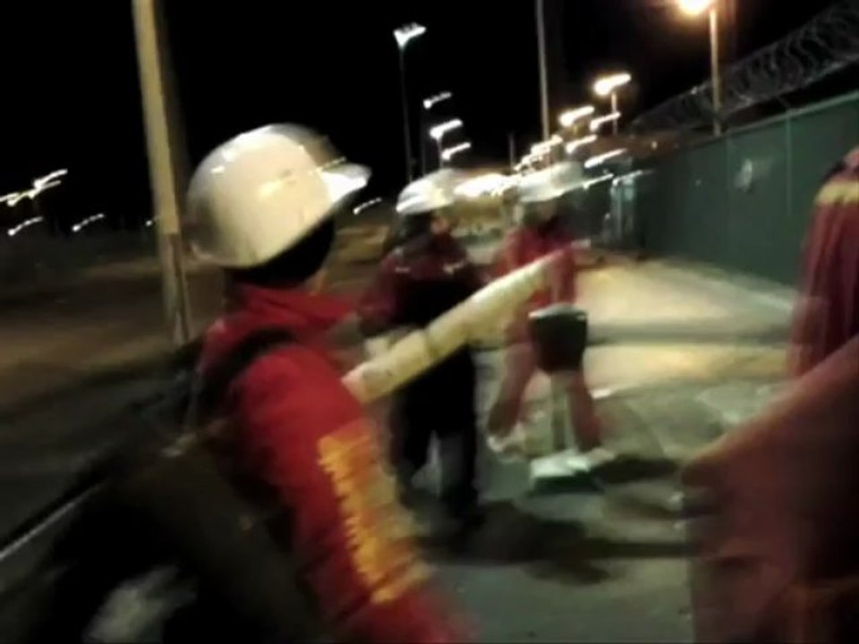 Premières images de l'assaut de la centrale nucléaire de Nogent-sur-Seine par Greenpeace