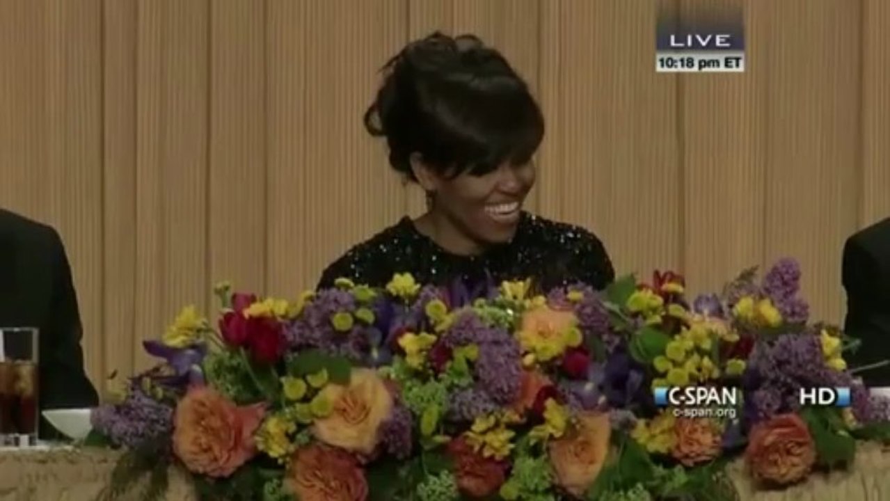President Obama at 2013 White House Correspondents' Dinner (C-SPAN)