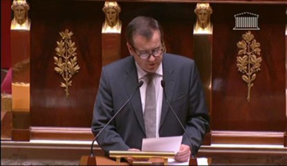 Vote du projet de loi conso - Frédéric Barbier s'exprime pour le groupe SRC