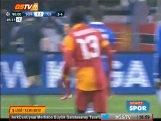 Schalke04-Galatasaray 2-3 GOL Umut Bulut