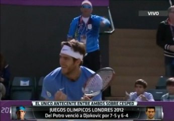 JJOO 2012 - Del Potro Djokovic