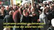 Les fans des Stones devant Virgin Megastore à Paris