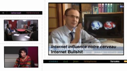 Ecrans.fr le podcast - Internet Bullshit : « Internet influence notre cerveau»