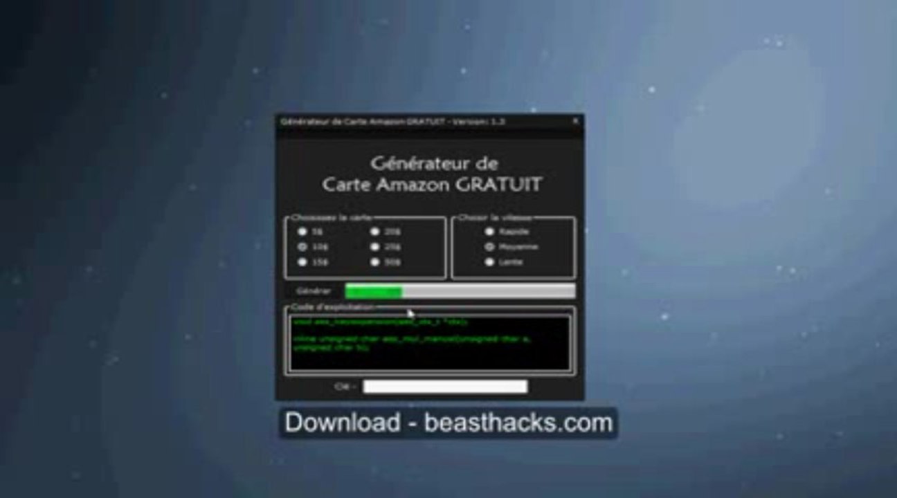 Generateur de carte Amazon _ Juillet 2013 Update (téléchargement gratuit)