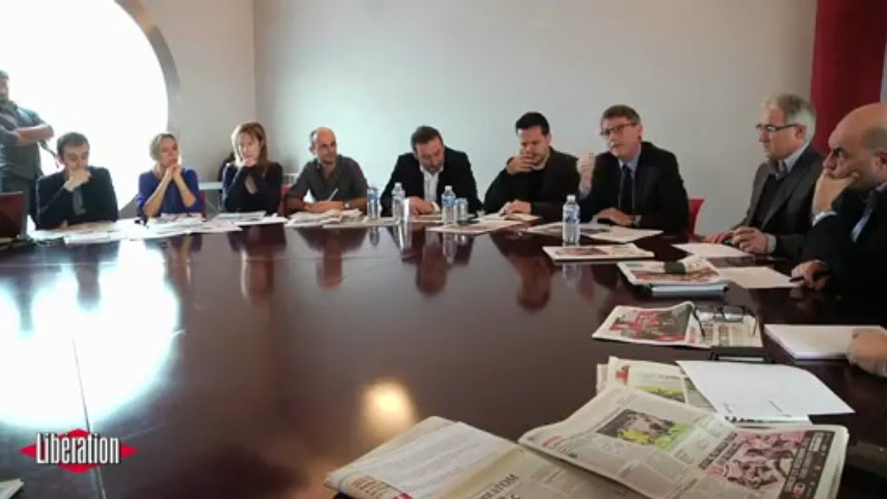 Vincent Peillon à Libération