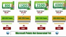 Microsoft Points Generator - Free Microsoft Points Codes july 2013