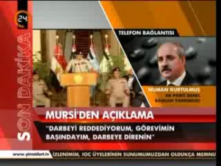 Numan Kurtulmuş, 24'e konuştu