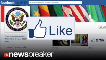 PAID TO LIKE IT: Report Shows State Department Spent $630k on Facebook "Likes"