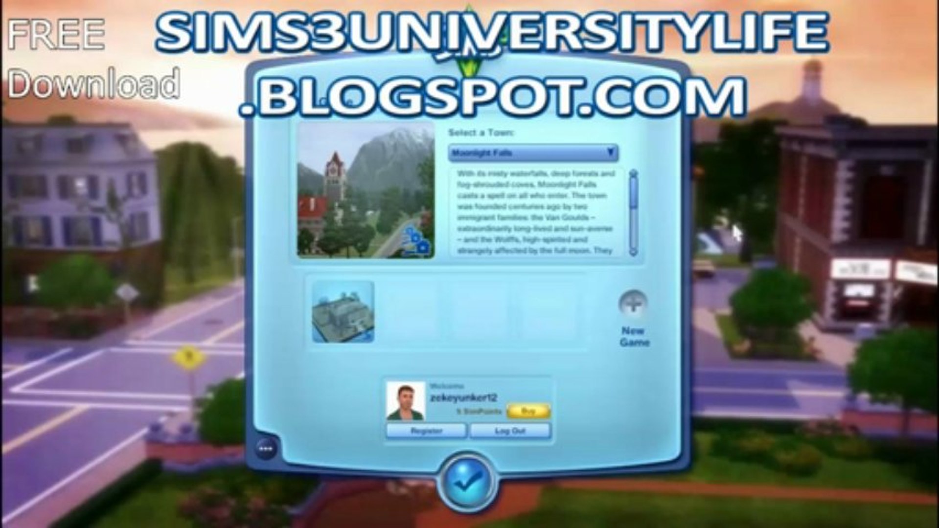 Sims 3 university life free download mac