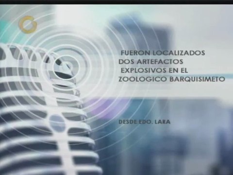 Hallan dos artefactos explosivos en Zoológico de Lara