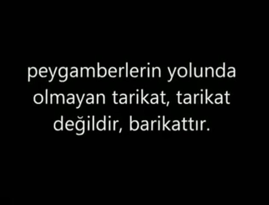 Bunlar tarikat değil, Allah yoluna kurulmuş barikatlardır! [Timurtaş Uçar Hoca]