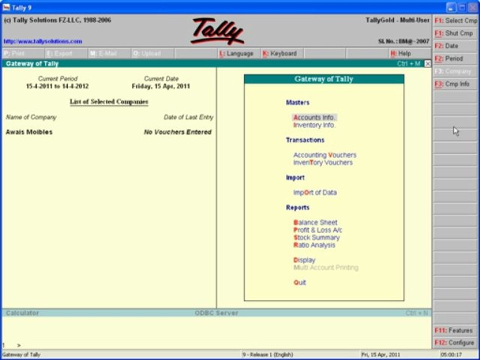 02.Company Setup