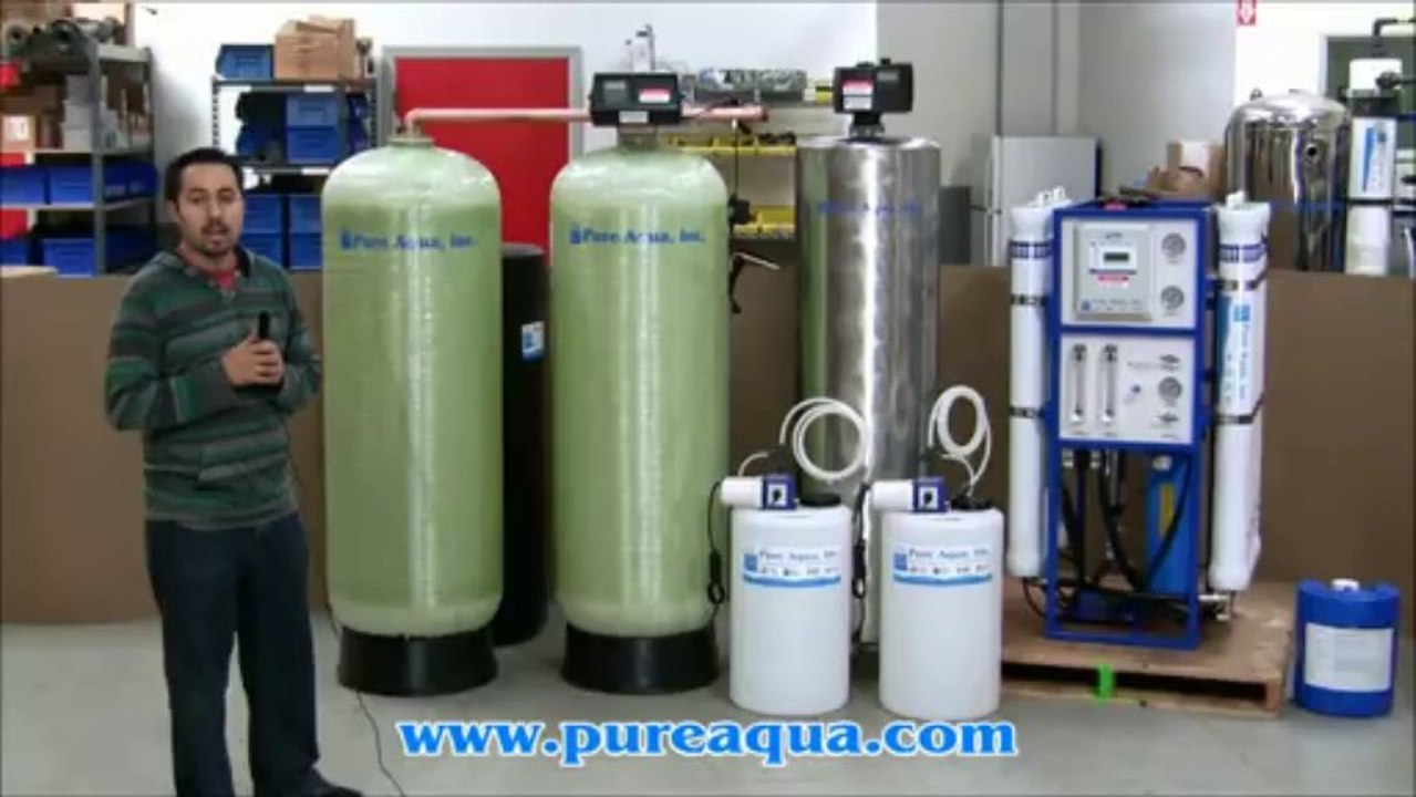 Pure Aqua| Equipos Comercial de Ósmosis Inversa para Aqua Salobre Jordania 12,000 GPD