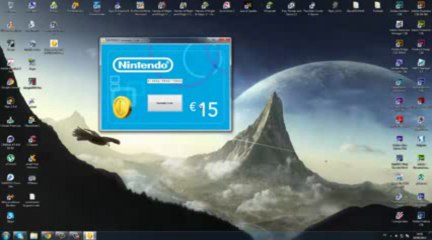 Générateur code Nintendo eshop - July - Août 2013 Update