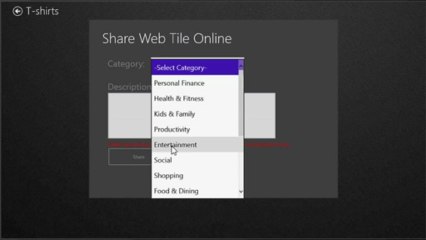 Share web tiles online_web tile_windows8