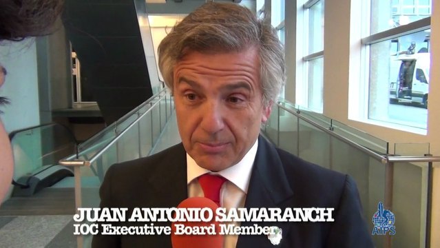 Interview with IOC member Juan Antonio Samaranch