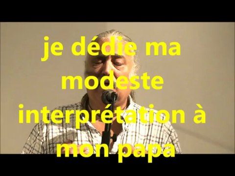 mon vieux (Daniel Guichard par Giorgio)