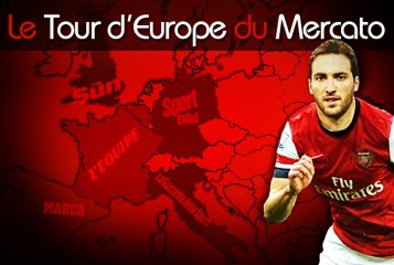 Suarez et Higuain réunis à Arsenal ? Le Tour d'Europe du mercato !