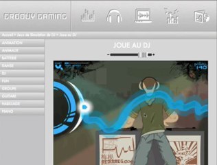 Groovygaming : Jeux de musique avec DJ