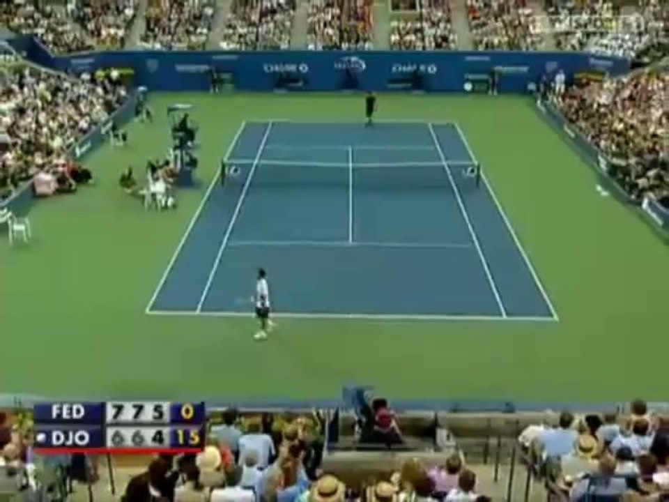 Roger Federer Magic against Djokovic at US Open