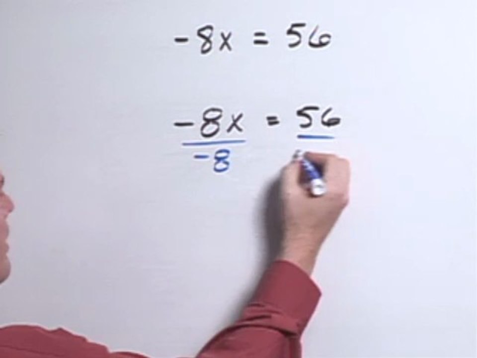 Solve an Algebraic Expression for X