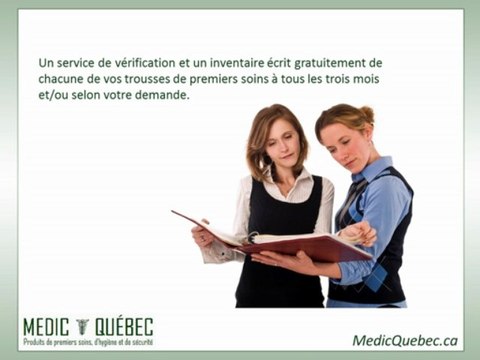 Acheter des Trousses de premiers secours et du Matériels de premiers Soins