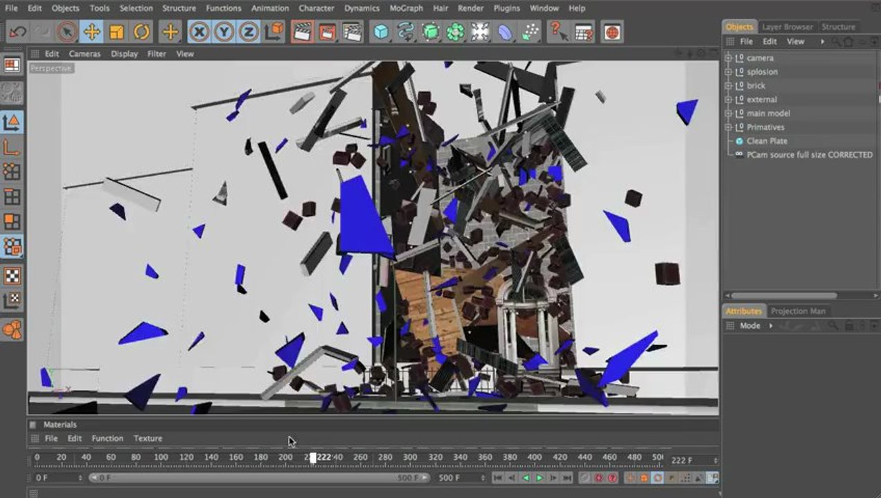 Cinema 4D Destruction Concepts Training