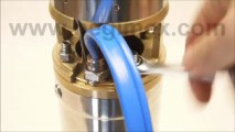 Negimex - démontage & remontage complet d'une pompe immergée Tracer série A4   test de rotation