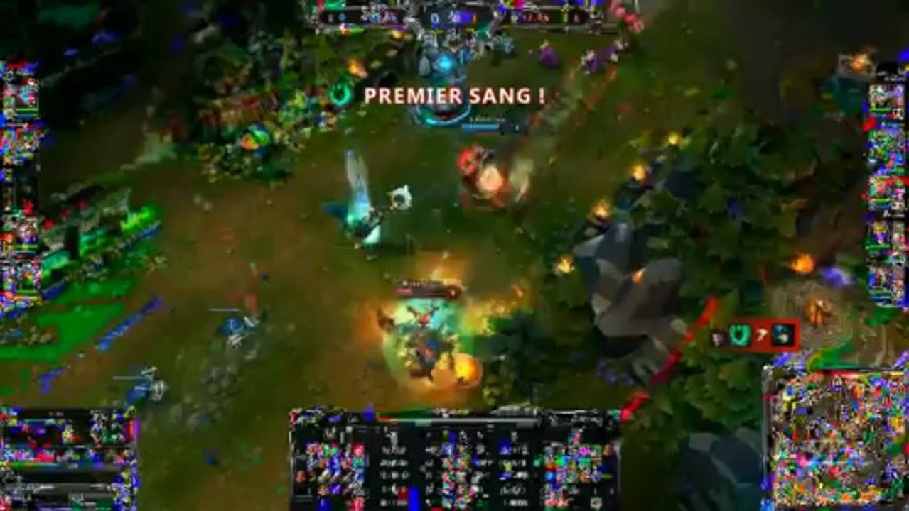 aAa vs Millenium sur LoL game 3