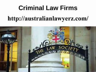 Australian Criminal Defense Attorney