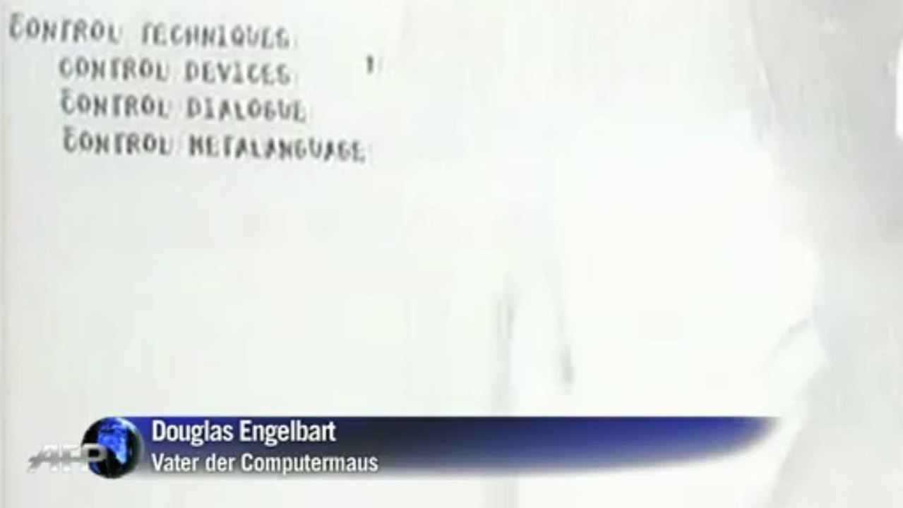 Vater der Computermaus ist tot