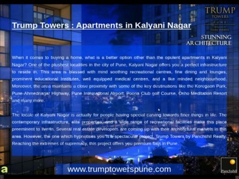 Trump Towers - Apartments and Flats in Kalyani Nagar