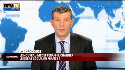 Video herunterladen: Chronique éco de Nicolas Doze: Pierre Gattaz, nouveau président du Medef - 04/07