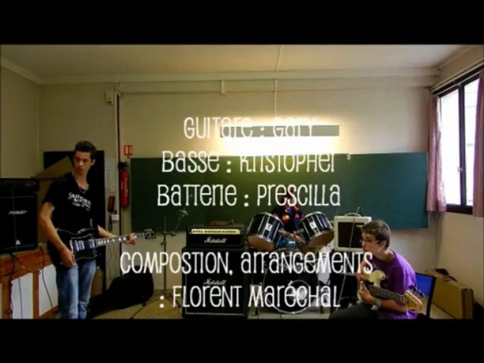 ITEP Jean Laporte Cournon d'Auvergne Atelier musique 2013