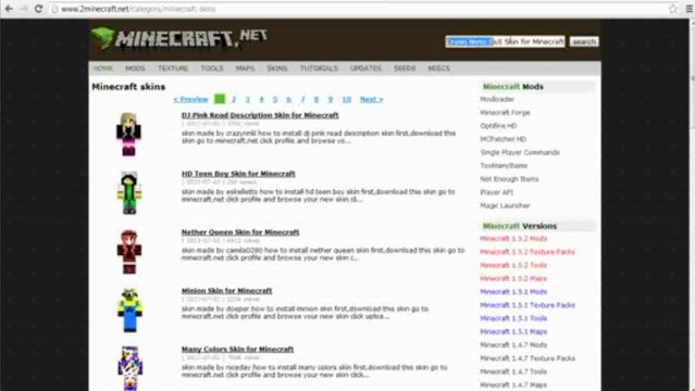 Crysis Nano Siut Skin for Minecraft