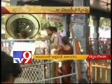 Dwaraka Tirumala temple employee disconnects CC camera