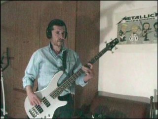 The Temptation - My Girl (cover bass)