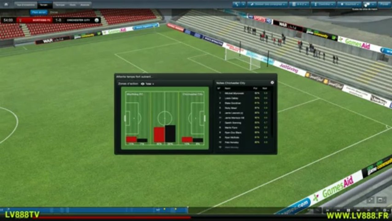 Football manager 2013 - Alex Reeves Story n° 4 - Episode n°7 - LV888TV