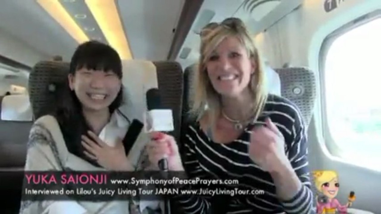 Élever la conscience de l'humanité & Paix mondiale - Yuka Saionji, Japan