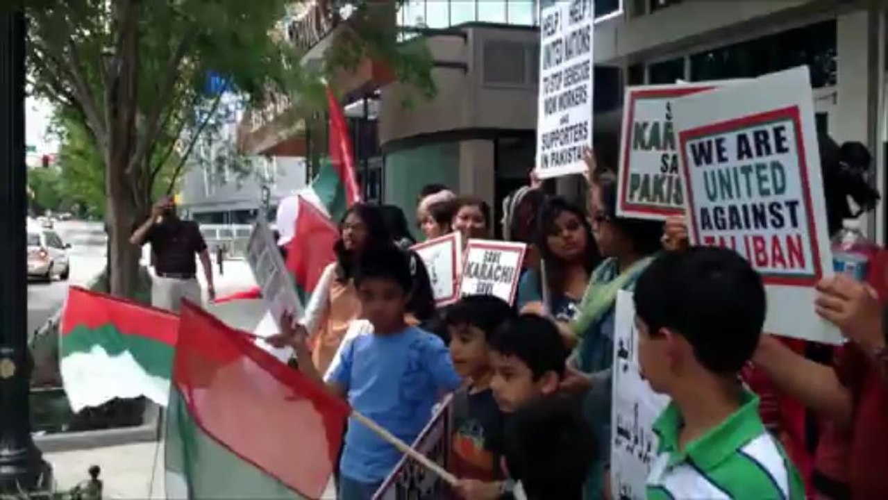 Cnn Center Protest 2