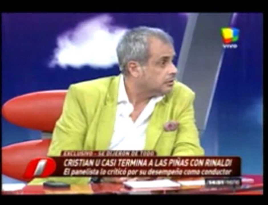 Pelea entre Jorge Rial y Marcela Tauro en Intrusos