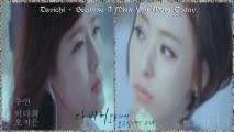 Davichi - Because I Miss You More Today k-pop [german sub]