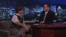 Johnny Depp on Jimmy Kimmel Live PART 2