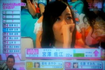 ＡＫＢ４８第５回選抜総選挙　　宮澤佐江　スピーチ　　ＳＮＨ４８