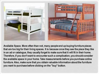 Important Tips to Consider When You Buy Online Furniture