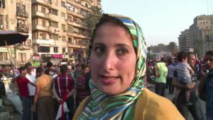 Show de luzes para festejar queda de Mursi