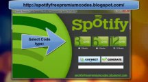 Spotify Premium Codes ' Générateur de code ' July - Août 2013 Update