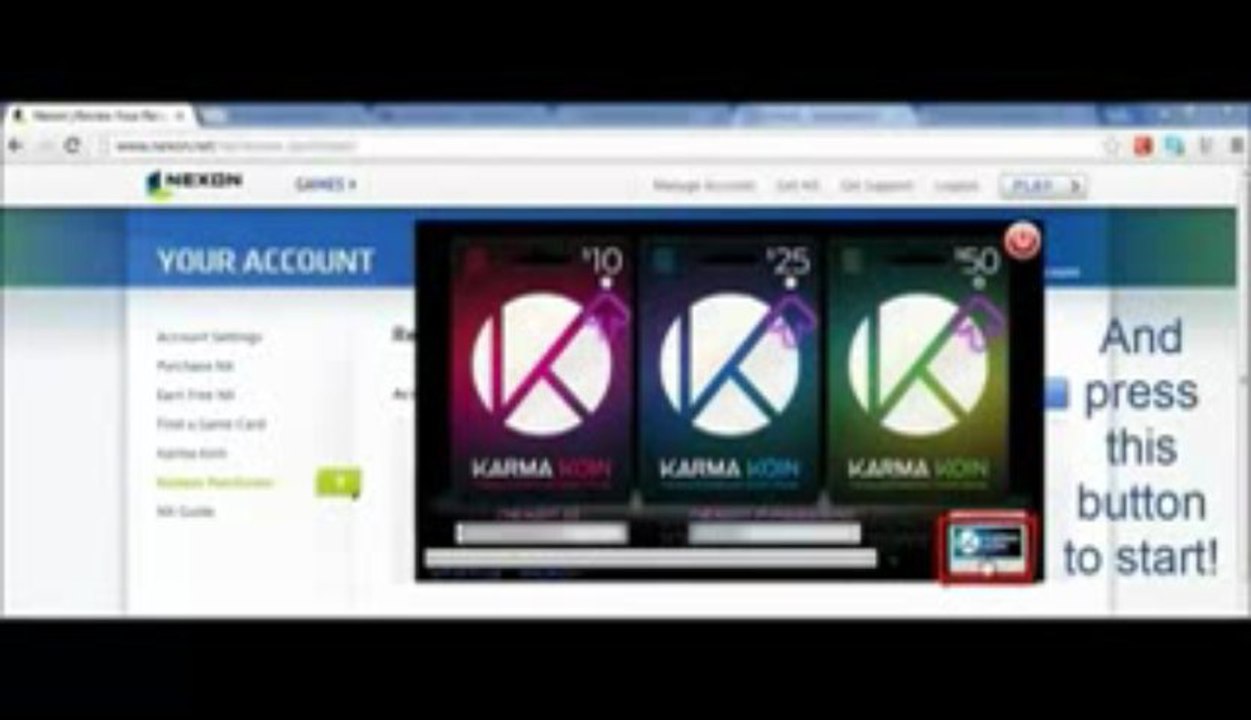 Maplestory Nexon Cash Generator @ Générateur de code @ Juillet 2013 Update